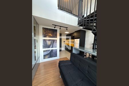 Sala de apartamento para alugar com 1 quarto, 39m² em Parolin, Curitiba