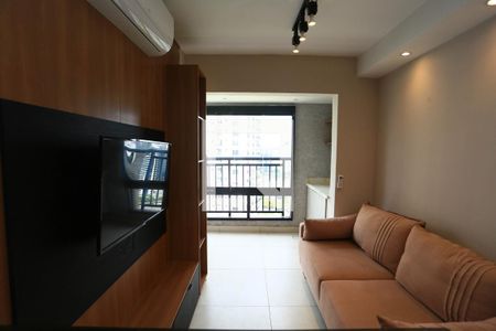 Sala  de apartamento à venda com 2 quartos, 40m² em Cidade Jardim, São Paulo