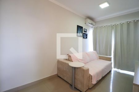 Sala de apartamento para alugar com 2 quartos, 68m² em Marta Helena, Uberlândia
