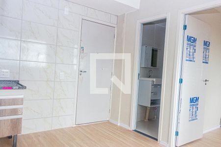 Sala de apartamento para alugar com 2 quartos, 33m² em Veleiros, São Paulo