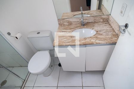 Banheiro social de apartamento à venda com 2 quartos, 60m² em Bela Vista, São Paulo