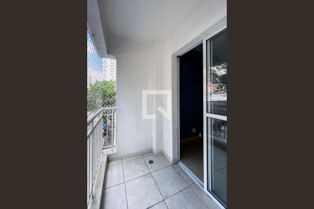 Varanda da Sala de apartamento à venda com 2 quartos, 60m² em Bela Vista, São Paulo