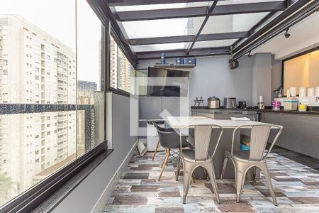 Sala/Cozinha de apartamento para alugar com 1 quarto, 46m² em Vila Olímpia, São Paulo