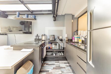Sala/Cozinha de apartamento para alugar com 1 quarto, 46m² em Vila Olímpia, São Paulo