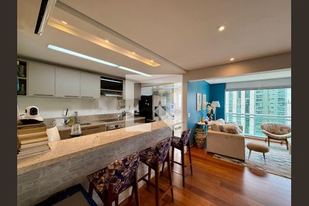 Sala  de apartamento para alugar com 2 quartos, 86m² em Cidade Monções, São Paulo