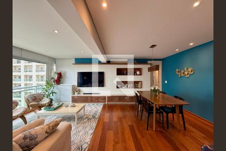 Sala  de apartamento para alugar com 2 quartos, 86m² em Cidade Monções, São Paulo