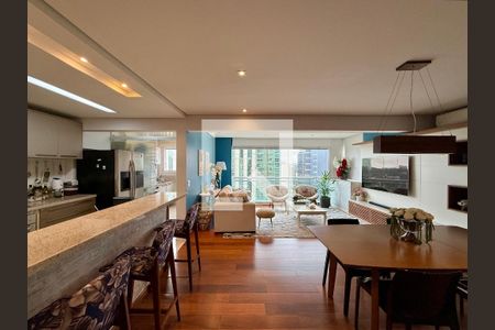 Sala  de apartamento para alugar com 2 quartos, 86m² em Cidade Monções, São Paulo