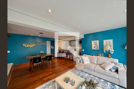 Sala  de apartamento para alugar com 2 quartos, 86m² em Cidade Monções, São Paulo