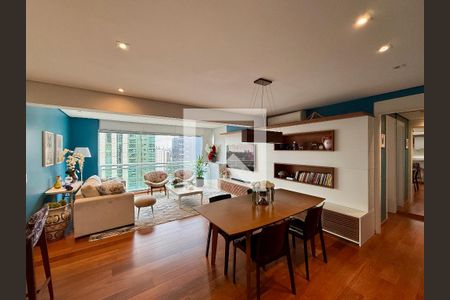 Sala  de apartamento para alugar com 2 quartos, 86m² em Cidade Monções, São Paulo