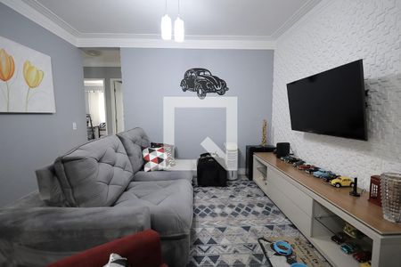 Sala de apartamento à venda com 3 quartos, 96m² em Pinheirinho, Santo André