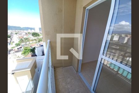 Vista da Sacada de apartamento para alugar com 2 quartos, 47m² em Parque Sao Vicente, São Vicente