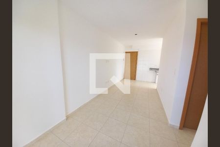 Sala de apartamento para alugar com 2 quartos, 47m² em Parque Sao Vicente, São Vicente