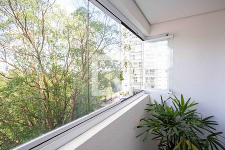 Varanda da Sala de apartamento à venda com 2 quartos, 47m² em Centro, Diadema