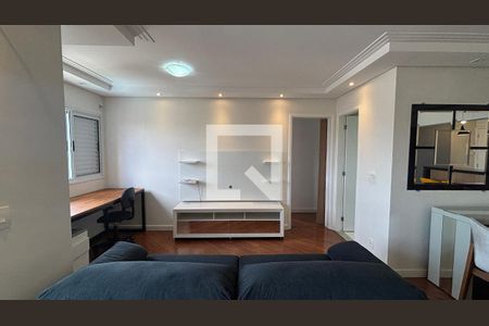 Sala - Sala de Jantar de apartamento para alugar com 1 quarto, 70m² em Vila Valparaíso, Santo André