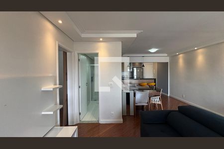 Sala - Sala de Jantar de apartamento para alugar com 1 quarto, 70m² em Vila Valparaíso, Santo André
