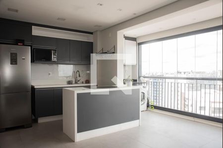 Sala/Cozinha de apartamento à venda com 1 quarto, 72m² em Vila da Saúde, São Paulo