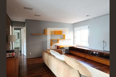 Sala de TV de apartamento à venda com 3 quartos, 182m² em Pinheiros, São Paulo