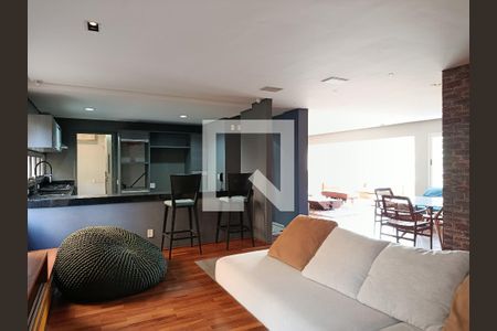 Sala de TV de apartamento à venda com 3 quartos, 182m² em Pinheiros, São Paulo