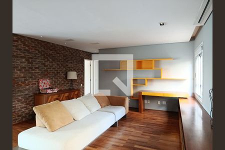 Sala de TV de apartamento à venda com 3 quartos, 182m² em Pinheiros, São Paulo