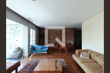 Sala de estar de apartamento à venda com 3 quartos, 182m² em Pinheiros, São Paulo