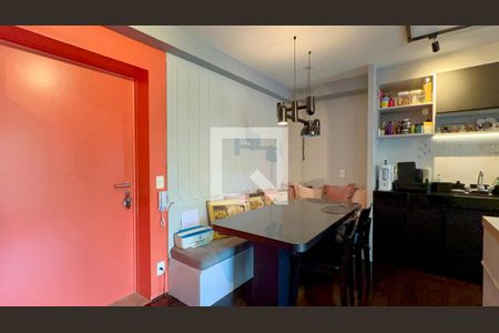 Sala de Jantar de apartamento para alugar com 1 quarto, 56m² em Vila Madalena, São Paulo