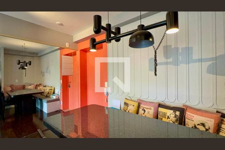 Sala de Jantar de apartamento para alugar com 1 quarto, 56m² em Vila Madalena, São Paulo