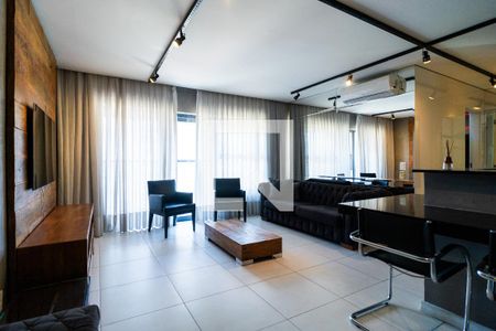 Sala de apartamento para alugar com 1 quarto, 67m² em Parque Campolim, Sorocaba