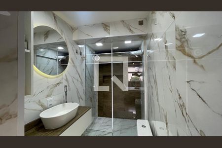 Banheiro Social de kitnet/studio para alugar com 1 quarto, 32m² em Centro Histórico de São Paulo, São Paulo