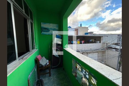 Varanda da Sala de casa para alugar com 4 quartos, 142m² em Todos Os Santos, Rio de Janeiro