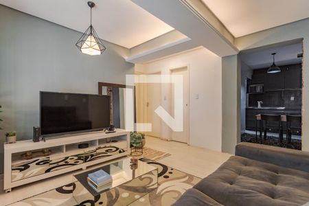 Sala de apartamento à venda com 2 quartos, 66m² em Auxiliadora, Porto Alegre