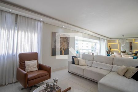 Sala de apartamento à venda com 3 quartos, 211m² em Vila Andrade, São Paulo