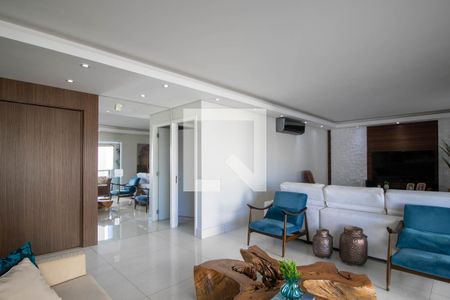 Sala de apartamento à venda com 3 quartos, 211m² em Vila Andrade, São Paulo