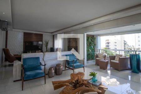 Sala de apartamento à venda com 3 quartos, 211m² em Vila Andrade, São Paulo