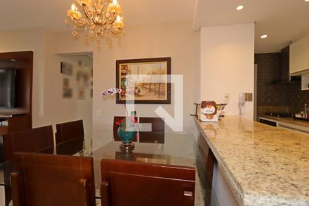 Sala de Jantar de apartamento à venda com 2 quartos, 74m² em Campestre, Santo André