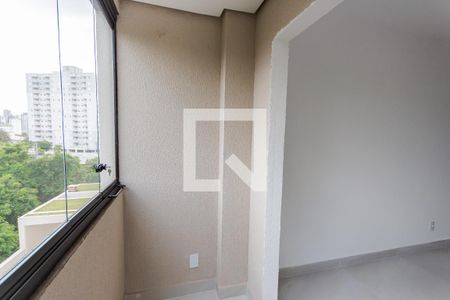 Varanda da Sala de apartamento para alugar com 2 quartos, 56m² em Parque das Nações, Santo André