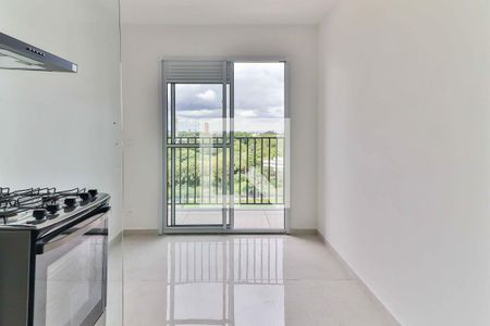Sala - Cozinha - Lavanderia de apartamento para alugar com 1 quarto, 26m² em Vila Butantã, São Paulo