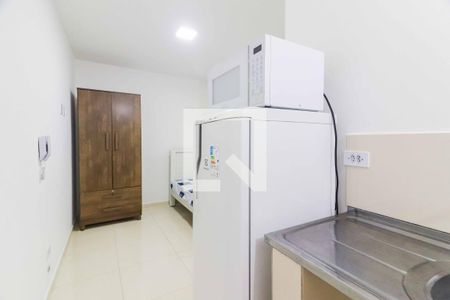 Quarto - Cozinha de kitnet/studio para alugar com 1 quarto, 18m² em Rio Pequeno, São Paulo
