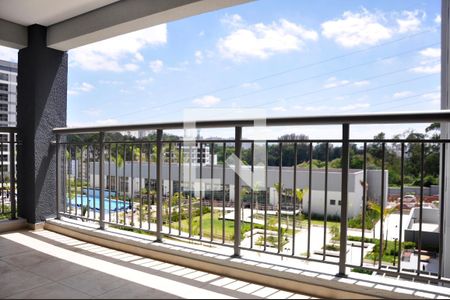 Detalhe - Varanda da Sala de apartamento à venda com 3 quartos, 132m² em City América, São Paulo