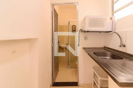 Quarto - Cozinha de kitnet/studio para alugar com 1 quarto, 35m² em Rio Pequeno, São Paulo