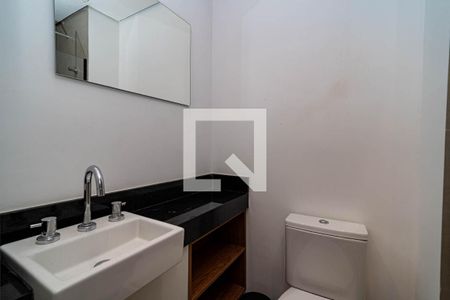 Banheiro de kitnet/studio à venda com 1 quarto, 20m² em Bela Vista, São Paulo