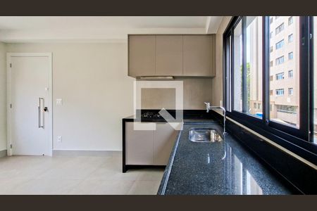 Sala/Cozinha de apartamento para alugar com 2 quartos, 70m² em São Pedro, Belo Horizonte