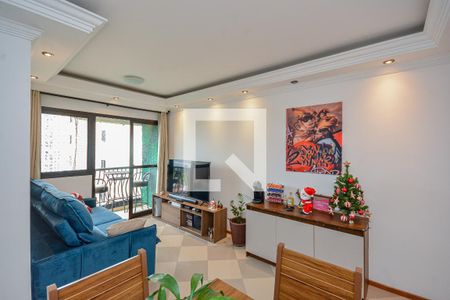 Sala de apartamento à venda com 2 quartos, 65m² em Campo Grande, São Paulo