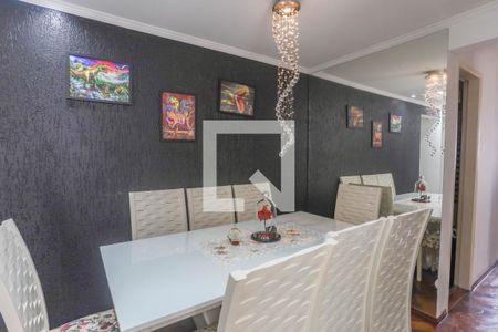 Sala  de apartamento à venda com 3 quartos, 64m² em Centro, Diadema
