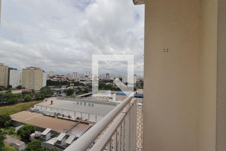 Varanda da Sala de apartamento para alugar com 2 quartos, 50m² em Vila Homero Thon, Santo André