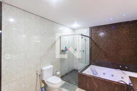 Banheiro da Suíte de casa à venda com 3 quartos, 140m² em São Benedito, Belo Horizonte