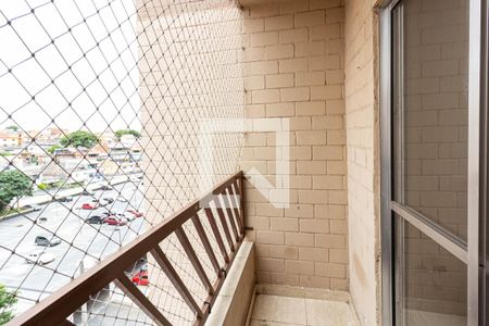 Varanda de apartamento à venda com 2 quartos, 57m² em Jardim Santa Clara, Guarulhos