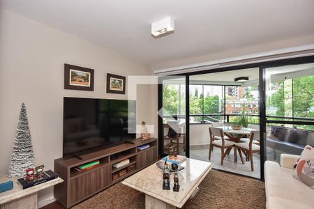 Sala de apartamento à venda com 3 quartos, 140m² em Vila Andrade, São Paulo