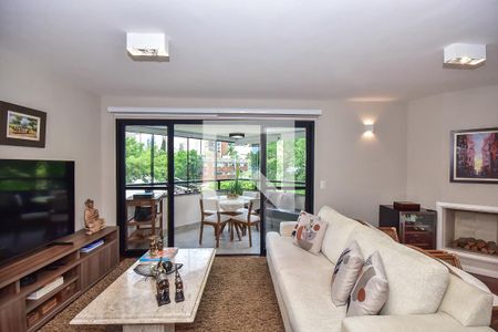 Sala de apartamento à venda com 3 quartos, 140m² em Vila Andrade, São Paulo