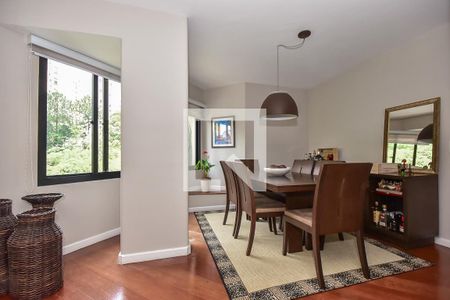 Sala de Jantar de apartamento à venda com 3 quartos, 140m² em Vila Andrade, São Paulo