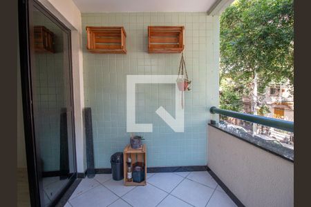 Sala Varanda de apartamento à venda com 2 quartos, 76m² em Maracanã, Rio de Janeiro
